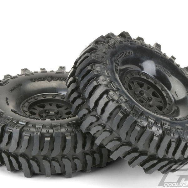 PL10133-10 PROLINE INTERCO BOGGER 1.9" G8 TYRES ON IMPULSE BLK B/LOCK
