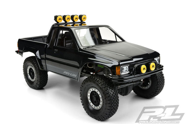 PRO3466-00 PROLINE 1985 TOYOTA HILUX SR5 CLEAR BODY (CAB+BED) SCX10 31