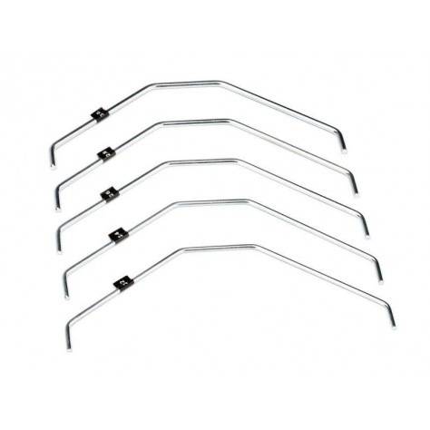 HB RACING 114747 Series Rear Sway Bar Set V2 2.2, 2.4, 2.6, 2.8, 3.0mm