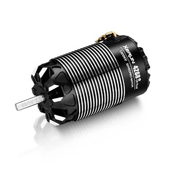 HW30401906 HOBBYWING XERUN 4268SD 1900KV BLACK G3 MOTOR 1/8TH OFF-ROAD