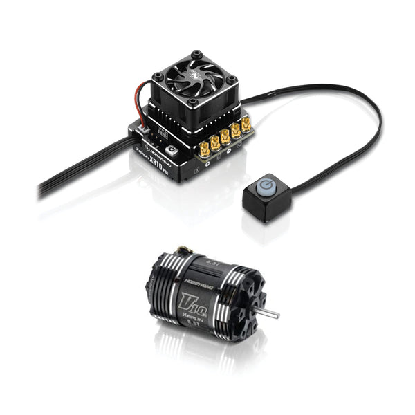HW38020281 HOBBYWING XR10 PRO BLACK G2 & V10-G3-5.5T