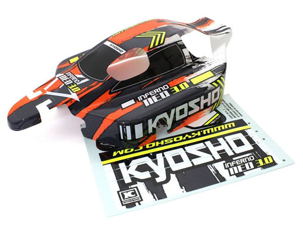 IFB114OR Kyosho Bodyshell 1:8 Inferno NEO 3.0 Type 3 (Orange)