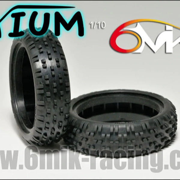 6MIK AXIUM 2WD FRONT PAIR Silver