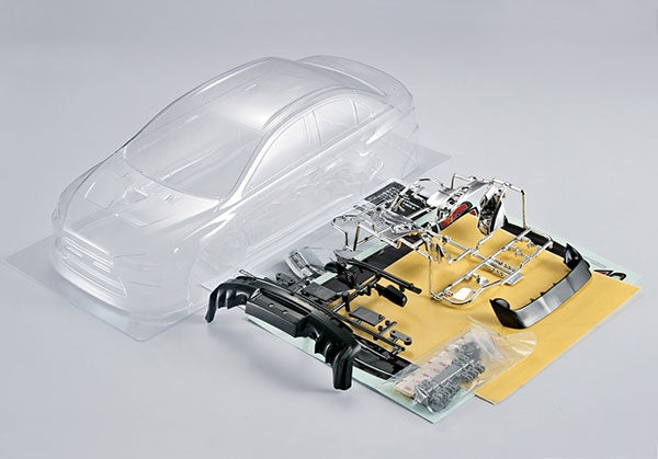 48001 KILLER BODY MITSUBISHI LANCER EVOLUTION X CLEAR BODY