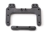 AS9565 B4 RR CHASSIS BRACE, FR HINGE PIN BRACE, CARBON