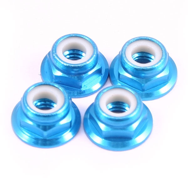 FASTM4BT-M4-BLUE-ALUMINIUM-FLANGED-THIN-LOCKNUTS