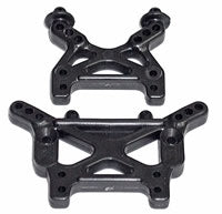 AS21017 ASSOCIATED RC18T/RIVAL SHOCK TOWERS FRONT & REAR