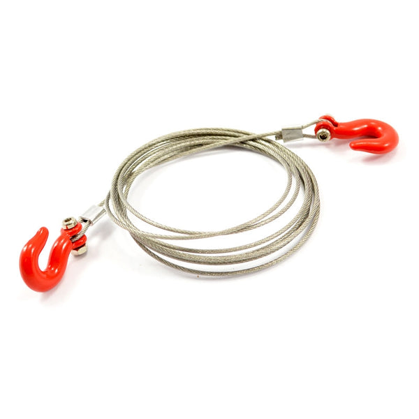 FAST2322R FASTRAX METAL HOOK & STEEL WIRE ROPE SET 1100MM