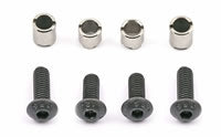 AS89029 RC8 STEERING BLOCK BUSHINGS (TOP-&-BOTTOM-W/SCREWS)