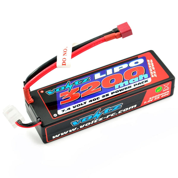 VZ0305 VOLTZ LIPO 2S 3200MAH 7.4-V 40C WITH DEANS CONNECTOR