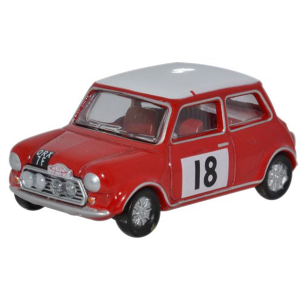 Mini Cooper S MKII 1968 Monte Carlo Rally 1:76 OXF 76MCS001