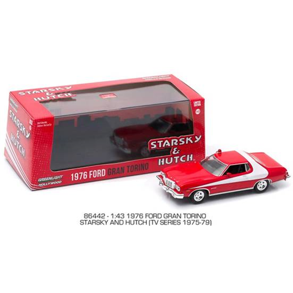 GRE 86442 Ford Gran Torino 1976 'Starsky and Hutch'