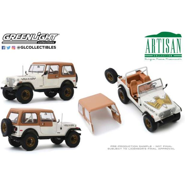 GRE 19065 Jeep CJ-7 1979 'Dixie' Dukes of Hazzard Look-a-Like