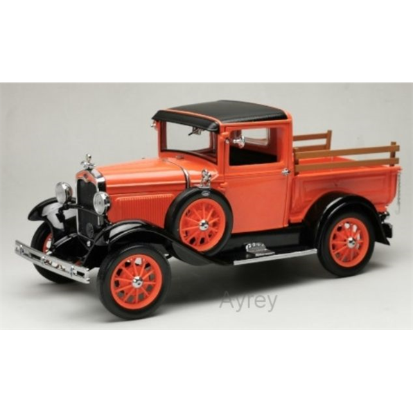 SUN H6116 Ford Model A Pick Up Orange/Black 1931