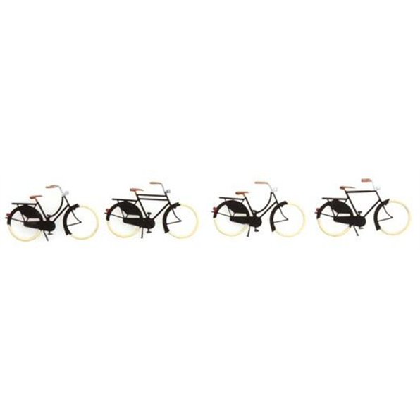 Old Fashion Bicycle 1:87 Ready-Made, Painted