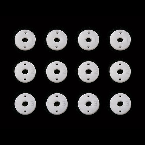 AS6465 ASSOCIATED TEFLON SHOCK PISTONS