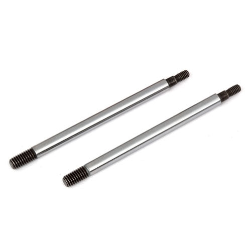 AS81174 TEAM ASSOCIATED RC8B3 / RC8B3.2 FACTORY TEAM CHROME SHOCK SHAFTS 30.5mm