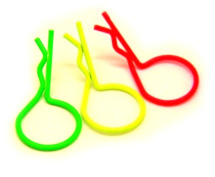 FAST213FP FASTRAX FLOURESCENT PINK LARGE CLIPS