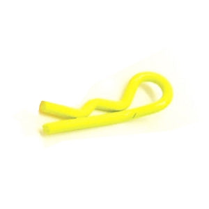 FAST212FY FLUORESCENT YELLOW BODY CLIPS