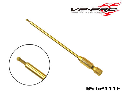 RS-62111E VP PRO ELECTRIC TOOL METRIC ALLEN BALL END DRIVER  2.0mm