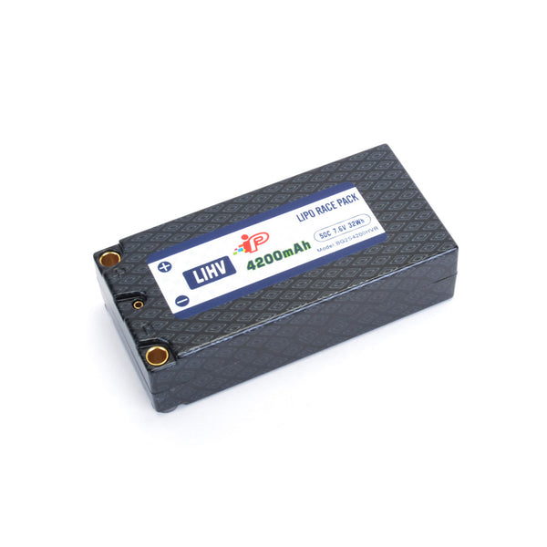 IPBG2S4200HVR - INTELLECT LIHV BATTERY SHORTY 4200MAH 50C 7.6V 5MM