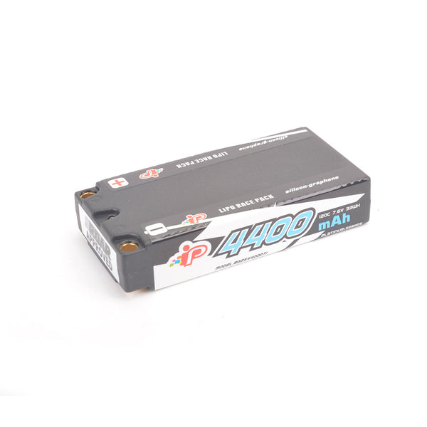 INTELLECT LIPO LIHV 2S 20MM SHORTY 4400MAH 7.6V IPBG2S4400PT1