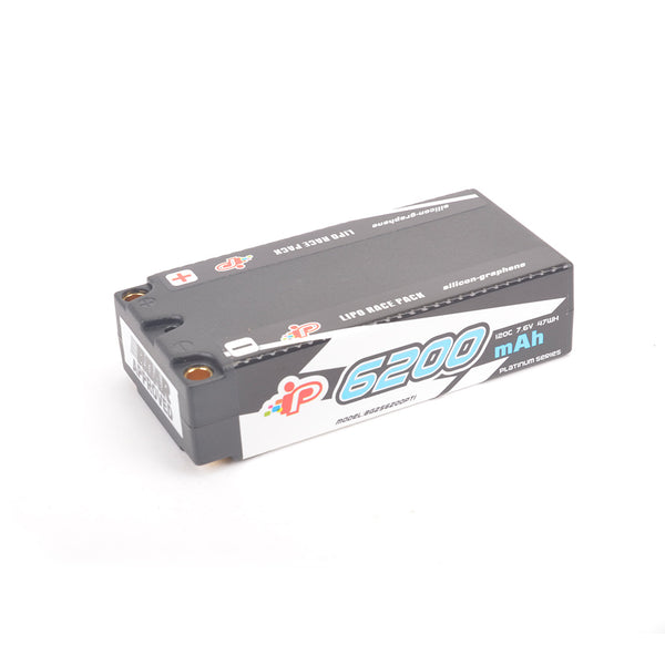 IPBG2S6200PT1 INTELLECT LIPO LIHV 2S 25.1MM SHORTY 6200MAH 7.6V