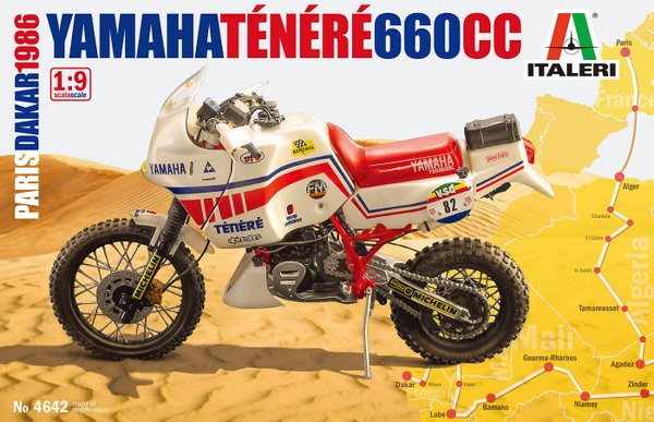 4642 -ITALERI YAMAHA TENERE 660 CC 1986