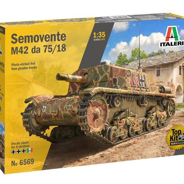 Italeri 6569 Semovente M42 da 75/18 1:35