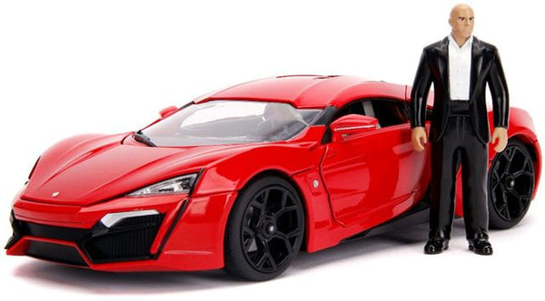 JAD 31140 - Lykan Hypersport with Dominic Toretto Figure