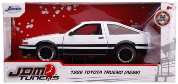 31602 - Toyota Trueno (AE86) 1986 White/Black