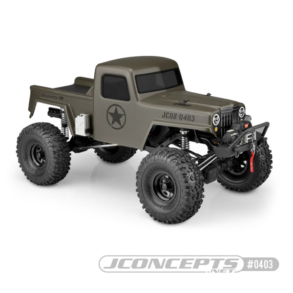 JC0403 JCI Creep - trail/scaler body (Traxxas TRX4 Sport, Enduro, Axial or any 12.3" wheelbase trucks)
