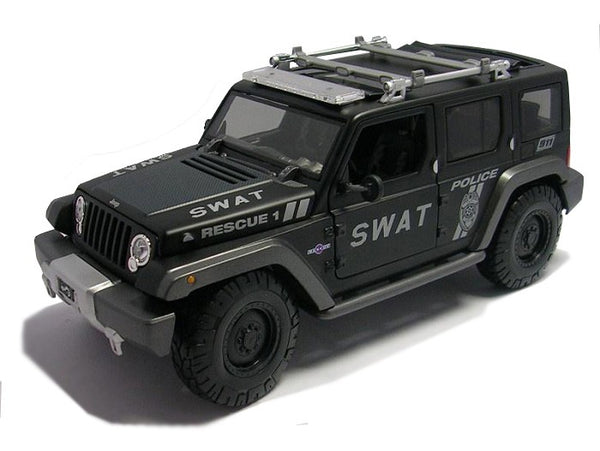 36211 - Maisto 1/18th Jeep Rescue Concept Dirt Rider Diecast Model Car