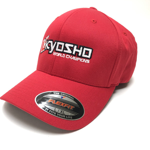 K.88001R - KYOSHO FLEXFIT CAP L/XL - RED