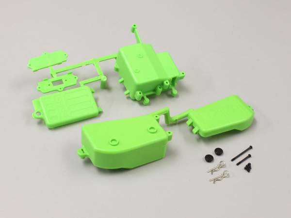 Kyosho Receiver And Battery Box Inferno Mp9 Fluo Green IFF001KG
