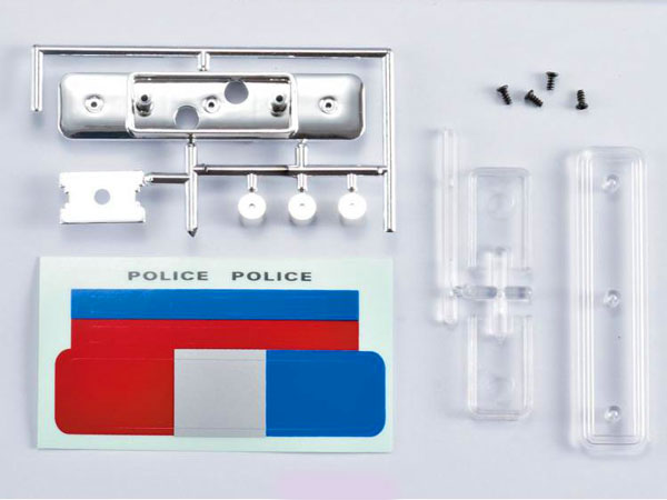 Killer Body Signal Light Set Police W/o Led (for 1/10) KB48067