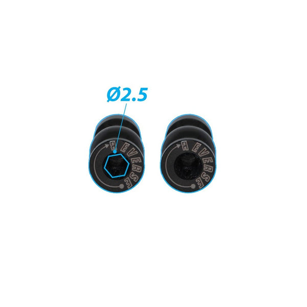 RC Project RCPJ-AEB3.1-100 Kit Balls "REVERSE" in Ergal 7075-T6 for Team Associated RC8B3.2