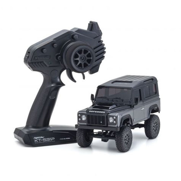 K.32526GM Kyosho Mini-Z 4x4 MX-01 Land Rover Defender Autobiography G-BK (KT531P)