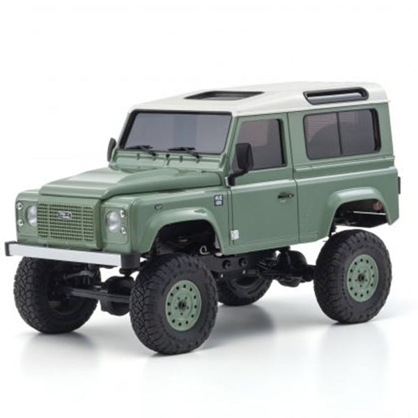K.32527GR Kyosho Mini-Z 4x4 MX-01 Land Rover Defender Heritage GG-AW (KT531P)