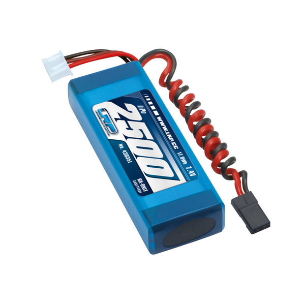 LRP430351 LRP LIPO 2500 RX-PACK 2/3A STRAIGHT - 7.4V