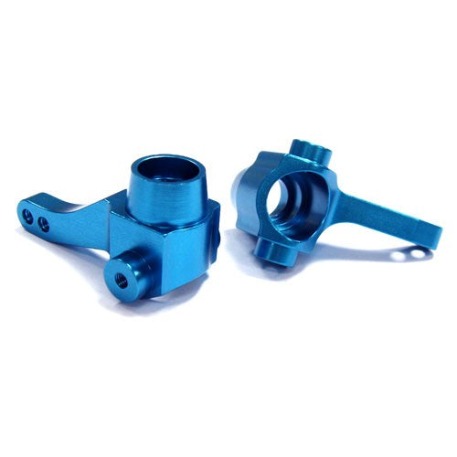 M03M- 006BU Yeah Racing Alloy Front Knuckle Arms (BU) For Tamiya M03M