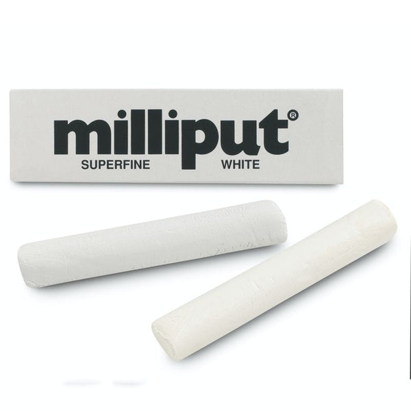5525162 MILLIPUT Epoxy Putty, White Superfin
