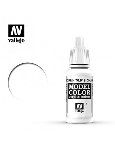 Vallejo Model Color Acrylic - Cold White 70.919