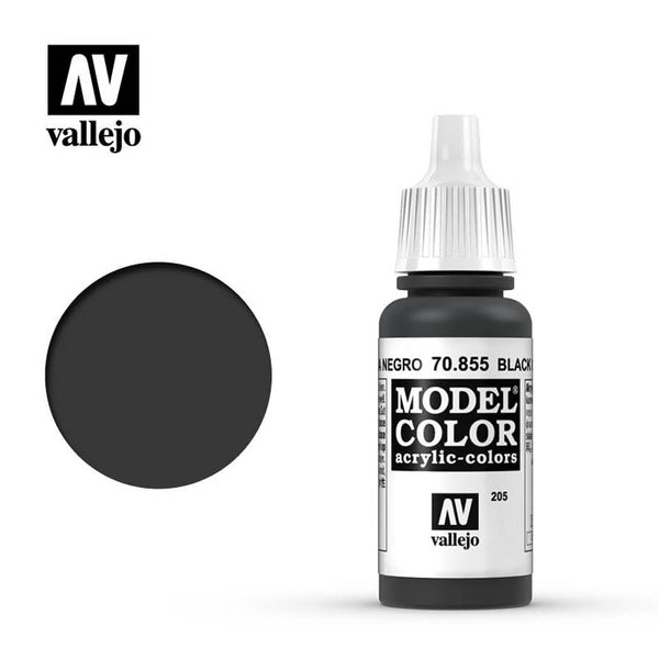 Vallejo Model Color Acrylic - Black Glaze 70.855