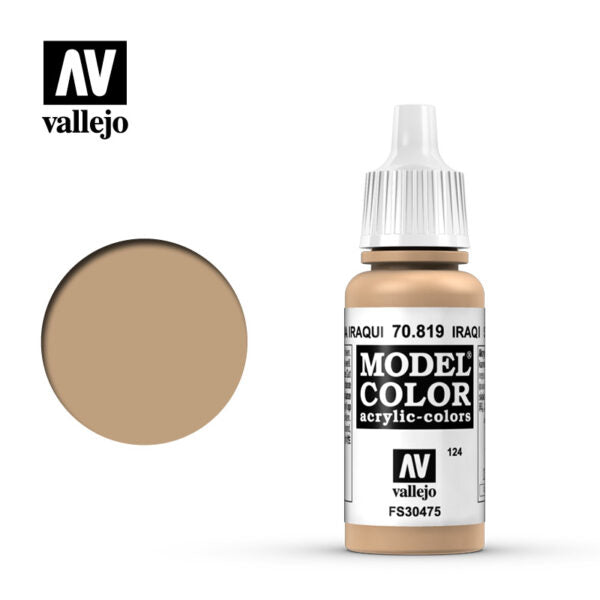 Vallejo Model Color Acrylic - IRAQIAN SAND 70.819