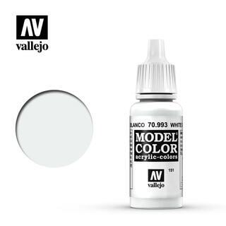 Vallejo Model Color Acrylic - White 70.951