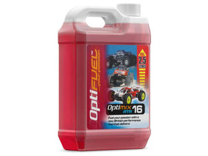 OP1002 Optifuel Optimix Rtr 16% Nitro Car Fuel 2.5 Litres
