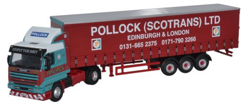 OXF 76S143001 - Scania 143 40ft Curtainside - Pollock