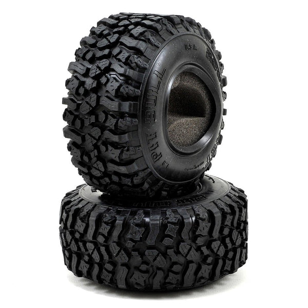 Pit Bull Tires Rock Beast 1.9" Scale Rock Crawler Tires w/Foams (2) (Komp) PBTPB9003NK