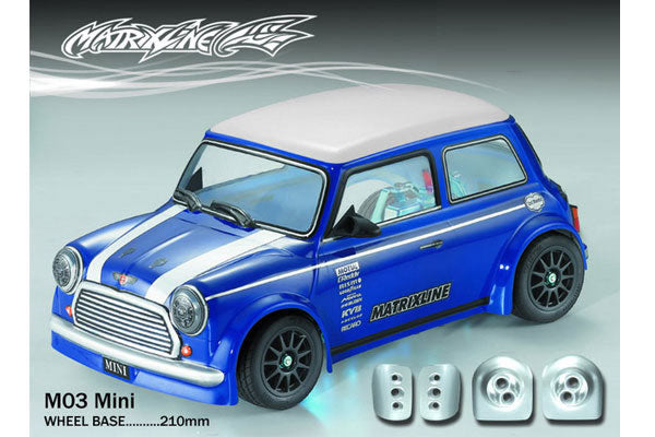 PC201029 Matrixline Mini Clear Body Mchassis W/accessories